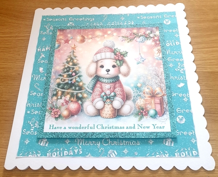 Christmas Pups by Margaret Scott