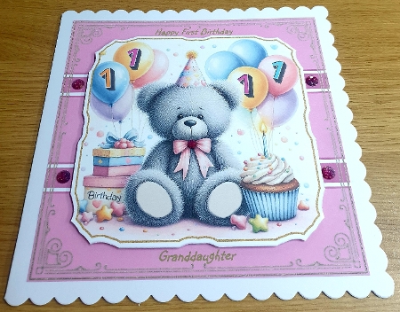 Birthday Bear  by Margaret Scott