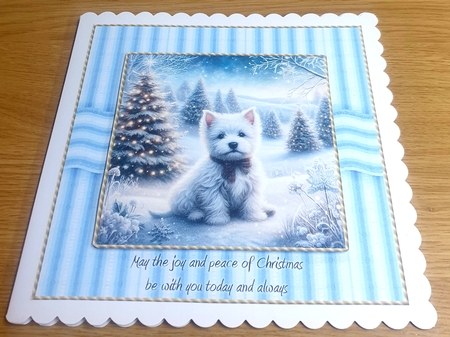 Winter Wonderland Pups 10 by Margaret Scott