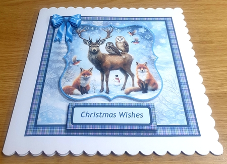 Christmas Reindeer and Friends by Margaret Scott
