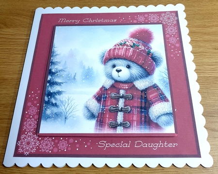 Winter Coat Teddy 2 by Margaret Scott