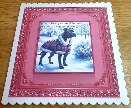 Winter Country Park  Dogs 6 by Margaret Scott