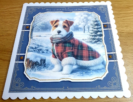 Winter Country Park  Dogs 10 by Margaret Scott