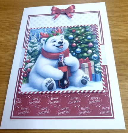 CHRISTMAS POLAR BEAR by Margaret Scott