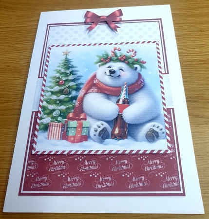 CHRISTMAS POLAR BEAR by Margaret Scott