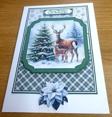 CHRISTMAS DEER by Margaret Scott