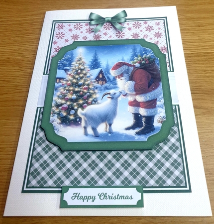 SANTA ON THE FARM by Margaret Scott