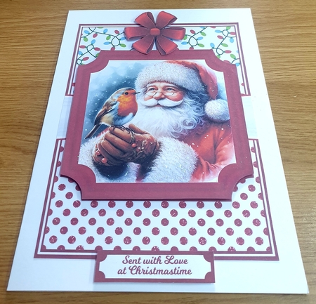 SANTA & ROBIN by Margaret Scott