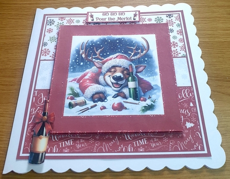 REINDEERS NIGHT OFF by Margaret Scott