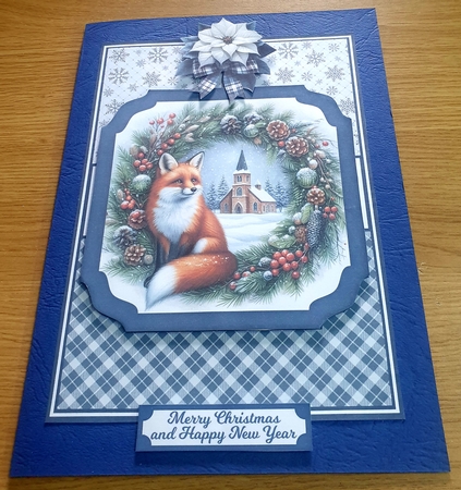 WOODLAND ANIMALS WITH CHURCH by Margaret Scott