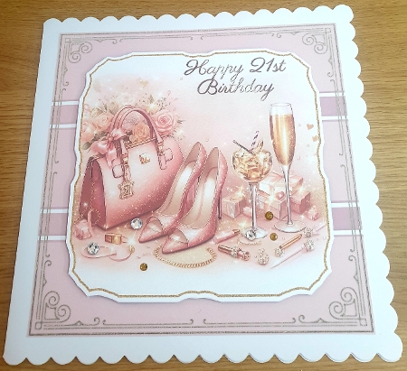 Beautiful 21st Wishes by Margaret Scott