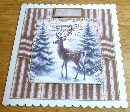 CHarming Christmas Deer  by Margaret Scott