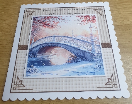 Winter Snow Bridge  by Margaret Scott