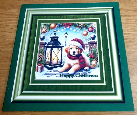Tartan Tails In The Snow 9 by Margaret Scott