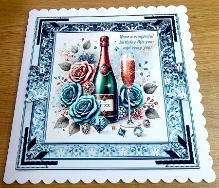  Teal Fizz by Margaret Scott