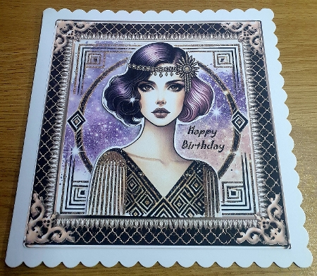 Art Deco Glitter 1 by Margaret Scott