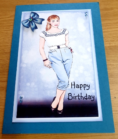 Denim Bows Clipart by Margaret Scott