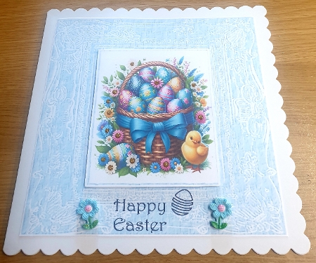 Transparent Textured Frames-Candy Floss  by Margaret Scott