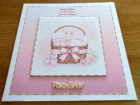 Baby Girl Hampers by Margaret Scott