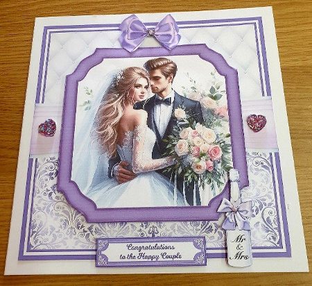 5x7 & 6x6  WEDDING COUPLES SET 1 by Margaret Scott
