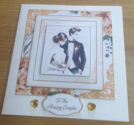 Wedding Day Cards Pack of Two - Various front plates to use. by Margaret Scott