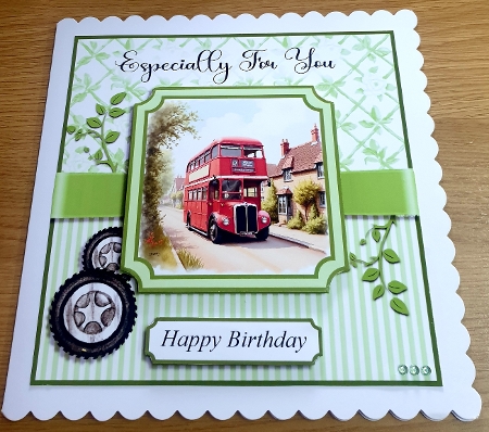 Big Red Bus Birthday by Margaret Scott