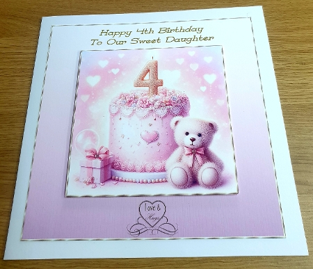 Birthday Cake Number Bears1 by Margaret Scott