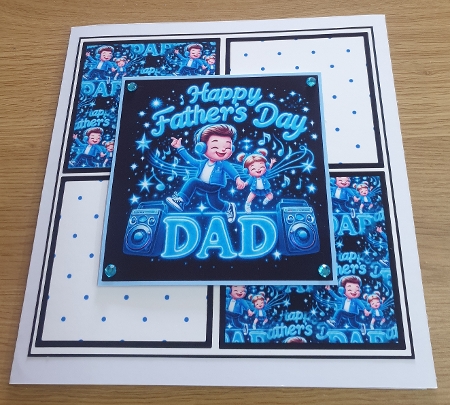 fathers day blue by Margaret Scott
