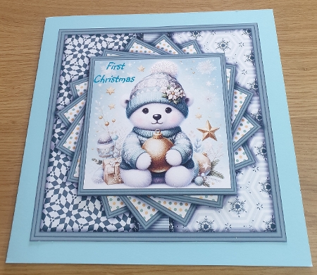 Christmas Polar Bear - Mini Kit by Margaret Scott