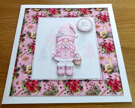 Cute Winter Gnomie  by Margaret Scott