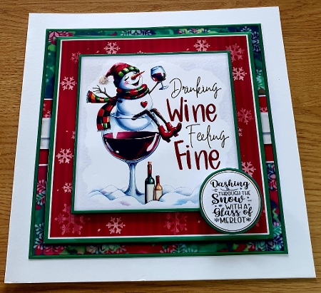Merry Snowman Kit-16 by Margaret Scott