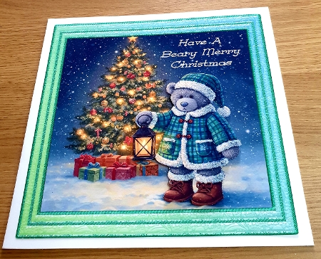 Christmas Lantern Bears by Margaret Scott