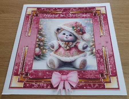Festive Bear 2 by Margaret Scott