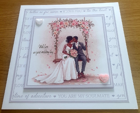 8x8 Subtle Wedding Frames 1-12 in JPEG & PNG  by Margaret Scott
