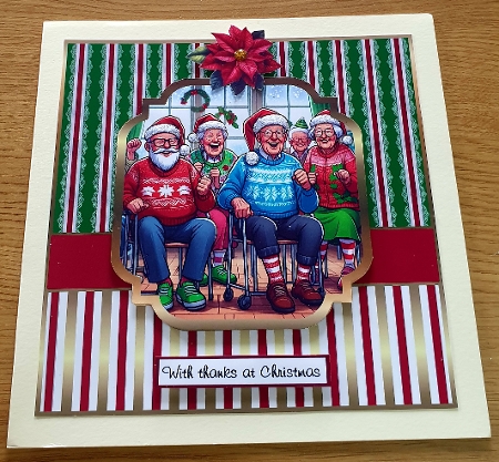 old folk christmas by Margaret Scott