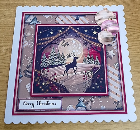 Shine & Bright Christmas - 8x8 Mini Kit by Margaret Scott
