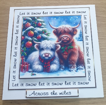 Let it snow highland coos1 by Margaret Scott