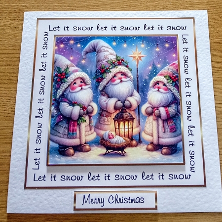 Let it snow a child is born by Margaret Scott