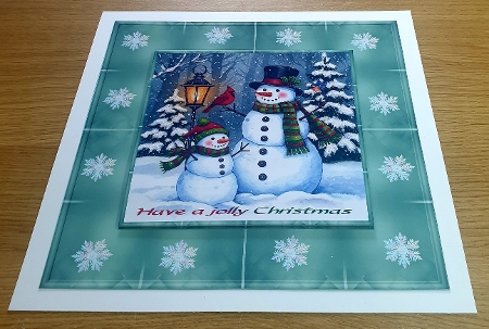 Lovely Snowmen 2 by Margaret Scott