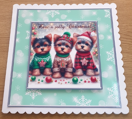 Pretty Snowflake Frames by Margaret Scott