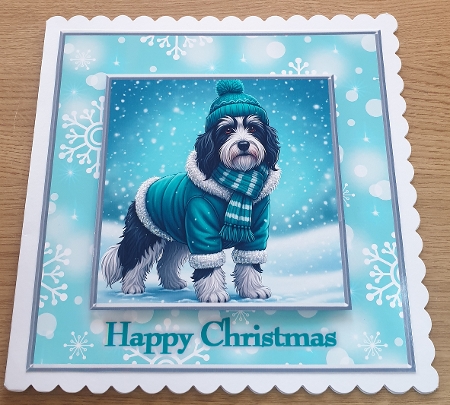 Pretty Snowflake Frames by Margaret Scott