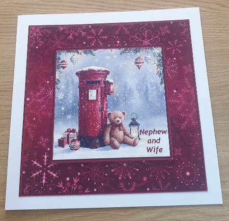 All Sort Snowflake Plain Frames-Christmas Time 2 by Margaret Scott