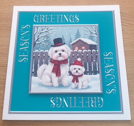 Snow Pups  by Margaret Scott