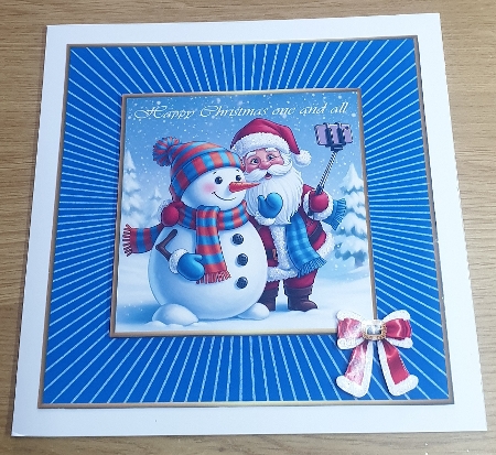 Santa Selfie by Margaret Scott