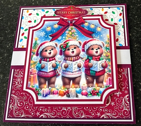 SET 3 - WE WISH YOU A MERRY CHRISTMAS 6x6 5x7 by Margaret Scott