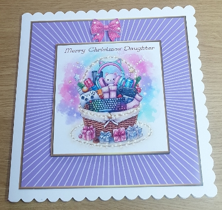 Festive Girl Gamer Gift Baskets  by Margaret Scott