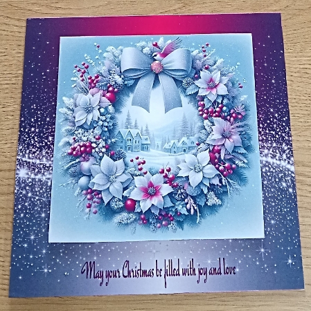 Christmas Wreaths 1 by Margaret Scott