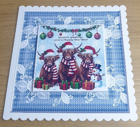 Christmas Cows by Margaret Scott