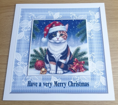 Christmas Cats 1 by Margaret Scott