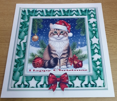 Christmas Cats 2 by Margaret Scott